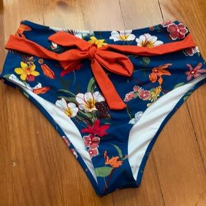 NWT CUPSHE high waisted bikini bottom